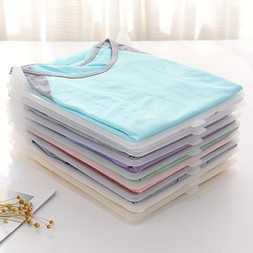 Tabla plegable para ropa de 10 capas, organizador y almacenador de ropa de plástico, soporte plegable para ropa, tabla plegable para perezosos