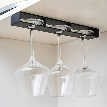 1/2 piezas, soporte de vino colgante, diseño invertido con drenaje de agua, diseño antideslizante y anticaídas, diseño atractivo, almacenamiento