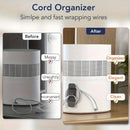 32 piezas, organizador de cables de electrodomésticos de cocina mejorado, pegado, organizador de cables de electrodomésticos, envolvente de cables para electrodomésticos de cocina, batidor, cafetera, olla a presión.