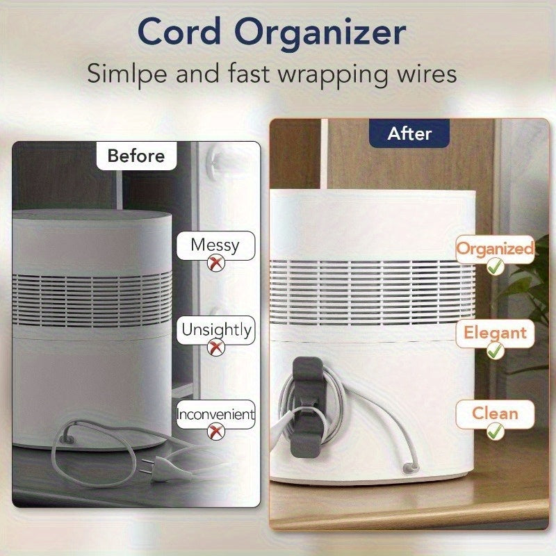 32 piezas, organizador de cables de electrodomésticos de cocina mejorado, pegado, organizador de cables de electrodomésticos, envolvente de cables para electrodomésticos de cocina, batidor, cafetera, olla a presión.
