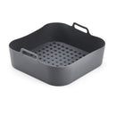 Alfombrilla de Silicona Reutilizable para Freidora de Aire Cuadrada - Forro para Cocinar Saludable, Perfecto para Aperitivos y Postres, Accesorio de Cocina Fácil de Limpiar