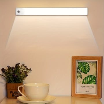Pack de 2 Luces LED para Armarios con Doble Fila, Brillo Ajustable, Montaje Magnético y Opciones de Colgado, Batería Recargable por USB, Larga Duración en Modo Espera para Armarios, Vestidores, Salones, Luz Sensorial
