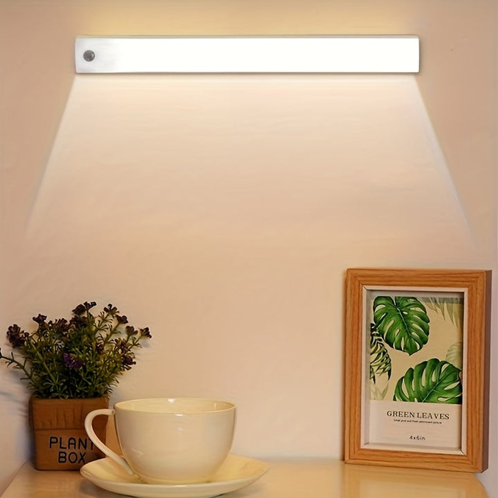 Pack de 2 Luces LED para Armarios con Doble Fila, Brillo Ajustable, Montaje Magnético y Opciones de Colgado, Batería Recargable por USB, Larga Duración en Modo Espera para Armarios, Vestidores, Salones, Luz Sensorial