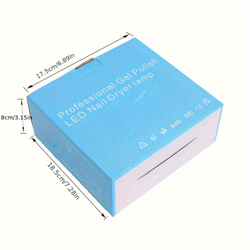 Kit de Cuidado de Uñas 15 Piezas: Lámpara LED, Quitaesmalte, Brocas para Taladro, Pegamento Extensor, Empujador de Cutículas de Silicona, Separador de Dedos y Bloque Pulidor