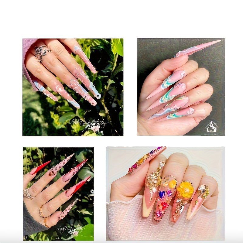 Fresa de uñas de acero inoxidable - 3/32" de aleación dura, pico de cutícula, herramienta eléctrica de arte de uñas de alta calidad para diseños rotativos de uñas, accesorios de tecnología de uñas, herramienta de uñas rotativa, acabado metálico elegante,