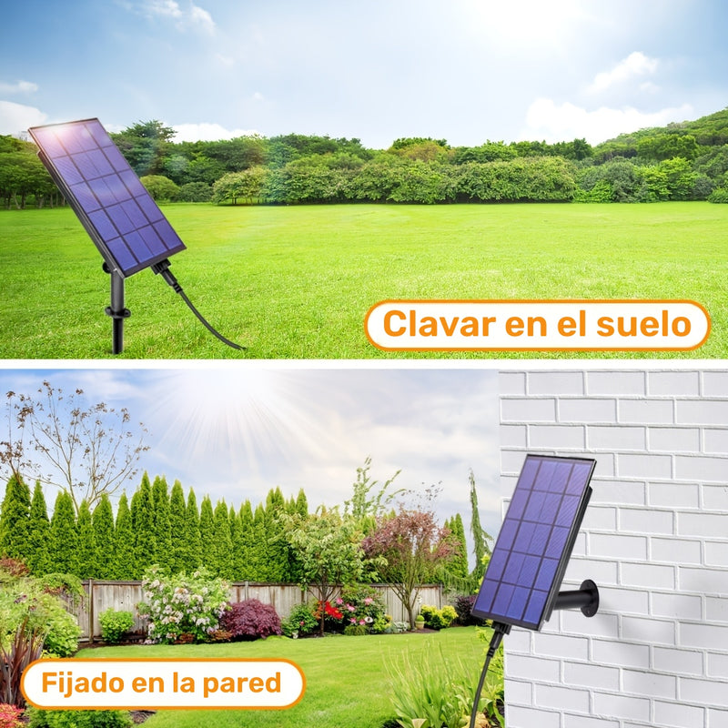 Luces solares G40, 17.25 m, 46 luces