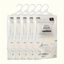Paquete de 5 Bolsas Deshumidificador Grandes de 500ml/16.91oz para Absorción de Humedad, Sin Electricidad Necesaria, Absorbentes de Humedad Reutilizables para Armario, Cajón, Baño y Campamento, Elimina la Humedad del Hogar