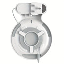 Soporte de montaje en pared, adecuado para el sistema de red inalámbrica de malla TP-Link Deco BE23/BE25/BE3600/BE5000 y la gestión de cables de alimentación. Soporte de montaje en pared para router WiFi 7 de TP-Link (blanco, 1 unidad)