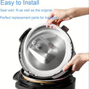 Juego de 3 Anillos de Sellado de Silicona para Olla Instantánea - Juntas de Caucho Grado Alimenticio para Cocinas a Presión de 6/5 Qt - Accesorios de Cocina Duraderos, Flexibles y Antifugas, Accesorio para Ollas a Presión | Diseño Elegante | Sellos Flexi