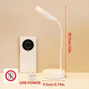Linterna de Escritorio LED Moderna con Alimentación USB y Protección para los Ojos - 3 Niveles de Brillo Ajustables, Control Táctil, Eficiente en Energía, Perfecta para Leer y Estudiar