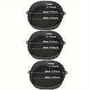 3 piezas de fundas de silicona para freidor de aire de 7,09 pulgadas, cestas reutilizables antiadherentes, accesorios para horno, fundas para sartenes, gadgets de cocina, cocina en casa.
