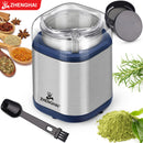 ZHENGHAI 200W Molinillo Eléctrico de Especias - Compacto, Rápido y Fácil de Moler para Granos de Café, Especias Secas, Frutos Secos. Procesador de Alimentos, Mezclador de Alimentos - Incluye Atrapa Polen y Cepillo de Limpieza!