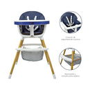 SILLA COMEDOR BEBÉ 2 EN 1 ROCK HAPPY BABY AZUL -