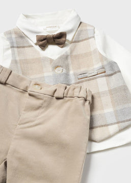 CONJUNTO BAUTIZO NIÑO LARGO 2527 MAYORAL
