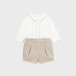 CONJUNTO BAUTIZO BEBE NIÑO 2247 MAYORAL