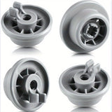 4/8 PIEZAS 165314 Rueda de rejilla inferior para lavavajillas Piezas para lavavajillas Bosch de BuyParts - Ajuste exacto para lavavajillas Bosch y Kenmore - Reemplaza 420198 423232 AP2802428 PS8697067