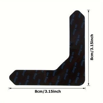 4/8/16/24pcs Pegatinas para Alfombras de Alta Calidad Antideslizantes y Anti-taladro Adecuadas para Salón, Comedor y Baño, Evitan que las Alfombras se Muevan y se Enrollen los Bordes