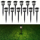 Luces Solares Exteriores Nuevas, 12 Piezas de Farolas Solares Adecuadas para Iluminación Brillante en Senderos, Ideales para Jardines y Caminos al Aire Libre