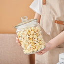 Tarros de Vidrio Herméticos de 32oz/64oz para Almacenamiento, Organizadores Apilables de Harina, Azúcar, Café y Especias – Tarros Multiusos para Cocina y Despensa