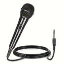 Microfono dinámico con cable, , adecuado para KTV, teclado electrónico, amplificador de guitarra, mezclador y computadora - conexión universal 6.35mm/0.25 pulgadas