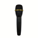 Micrófono dinámico profesional con cable y conector de 6,35 mm - Sonido de alta fidelidad, reducción de ruido, diseño negro para KTV, transmisión en vivo, reuniones y canto - Configuración fácil de enchufe y juego, grabación y uso en vivo múltiples, micr