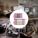1 Pieza, Bolsa de almacenamiento de ropa de gran capacidad, manipulación de ropa de cama tejida gruesa, mantas y otros artículos de cama, bolsa de almacenamiento de ropa plegable para hotel o tienda