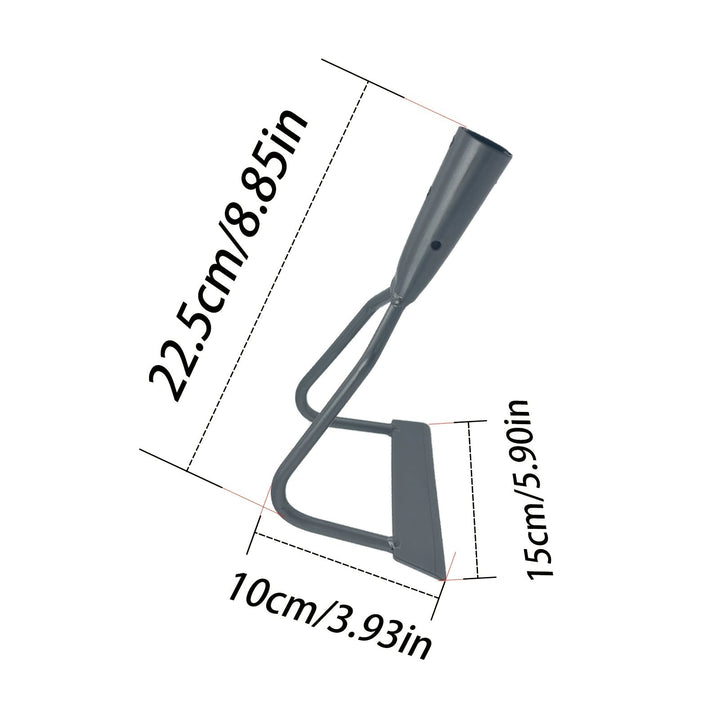 Rastrillo de césped Pala para césped Jardín deshierbador agrícola Rastrillo suave para tierra del jardín