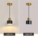 Linterna colgante moderna mini con cubierta de metal pulido, iluminación semienterrada para techo, ideal para cocina, comedor, pasillo, dormitorio - compatible con bombillas E27, incluye accesorios de instalación, alimentación por cableado (bombilla no i
