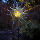 Luces Solares de Jardín IP65, Lámpara Decorativa con Diseño Solar, Regalo Perfecto para Amigos y Familia, Ideal para Iluminación Exterior en Céspedes, Jardines y Camping (Navidad, Halloween, Día de la Madre), Mejor Opción para Navidad