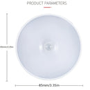 Luz nocturna LED recargable por USB con sensor de movimiento y tecnología PIR, 8 luces, tira magnética adhesiva para clósets, gabinetes, escaleras, habitaciones y más, eficiente en energía, portátil y fácil de instalar, tira de luces LED recargable por U