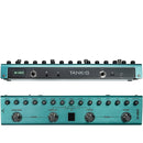 Pedal de efectos de guitarra multifuncional - Unidad de efectos de guitarra eléctrica digital, incluye 36 presets editables, con coro, retraso, silencio, PRETTY SCREW, MOD, carga de IR, grabación, función de afinador, batería incorporada, admite conexión