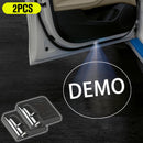 Luces de bienvenida de 2 puertas con proyección de logo estilo OEM, inspirado en el equipo original, proyección de logo en alta definición, fácil instalación - compatible universal para vehículos
