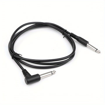 I-zclive, Cable de audio de 90 grados de 6.5 mm, de 6.35 mm de cobre libre de oxígeno, Línea de reducción de ruido de codo recto de 6.35, Conector de metal aplicable para computadora, Eid Al-Adha Mubarak