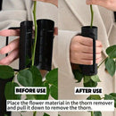 Despuntador de Espinas y Hojas Ergonómico - Herramienta Manual para Limpiar Tallos de Rosas, Jardinería y Arreglos Florales - Diseño Clásico con Mango Fácil de Agarrar, Uso Profesional y Doméstico