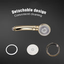 Rociador Dorado TATUKIKO de 3 Modos - Sistema de Ducha de Alta Presión con Cartucho ABS, Accesorio de Baño de Lujo Fácil Instalación para una Experiencia Relajante como en un Spa, Accesorios para Ducha