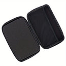 Estuche de Viaje Ligero de Nylon para Micrófono con Acolchado de Esponja - Bolsa de Almacenamiento Duradera de EVA para Equipo de Fotografía y Video