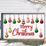 31piezas Decoraciones de Navidad para Puertas de Garaje Magnetas - Bola de Navidad Feliz Fiestas Refrigerador Cocina Decoración - Decoraciones de Navidad - Selección Polichromática