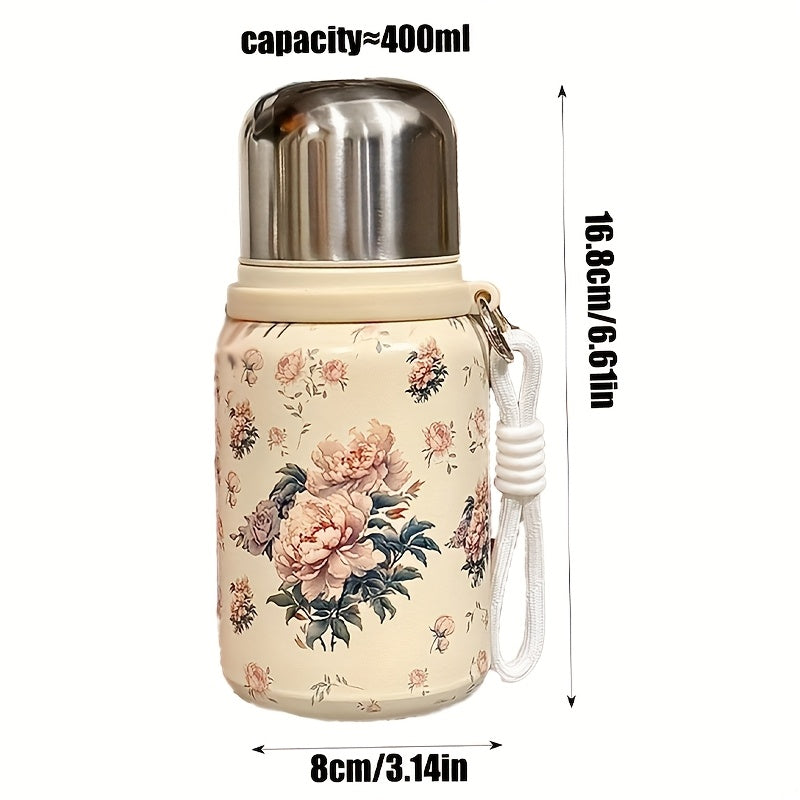 Una taza de aspirador de estilo y elegancia vintage, hecha de material duradero, con tapa y diseño portátil, perfecta para uso en casa o en la oficina, ideal como regalo de vacaciones o regalo de cumpleaños.