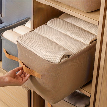 Bolsa De Almacenamiento De Ropa Simple, Organizador De Armario Plegable Y A Prueba De Polvo Para El Hogar, Dormitorio