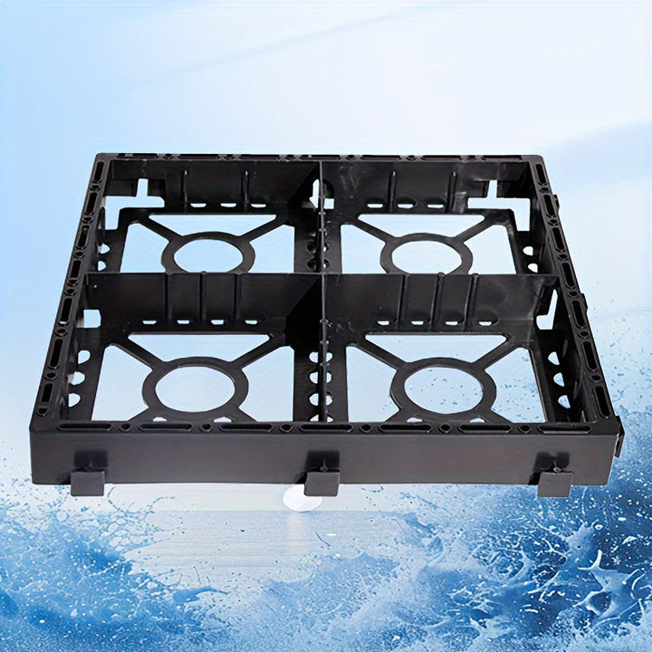 2/5/10/15 piezas de alta resistencia para exteriores, calles, jardines y estacionamientos, rejillas de plástico permeables y de césped, gravilla permeable para estacionamientos y jardines, rejillas de césped, vías de emergencia, patios y RV, alfombras un