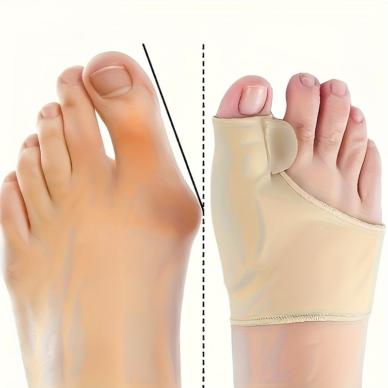 2 piezas, un conjunto de inserto de agarre y almohadilla de gel, suave y cómodo, una gran herramienta para uso en el pie - Adecuado para uso nocturno y en casa - Adecuado para hombres y mujeres