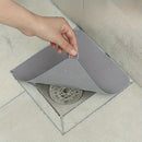 1pc Alfombrilla de Drenaje de Ducha de Silicona - Resistente a Olores, Cubierta de Suelo Fácil de Limpiar para Baño y Fregadero de Cocina