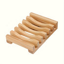 Juego de jaboneras de madera de alta calidad - Autodrenante, adecuado para encimeras de baño y cocina, soporte de jabón para baño