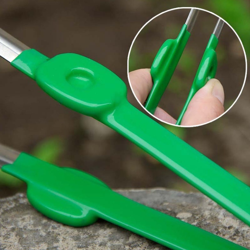 2 piezas de tijeras de jardín de acero inoxidable con asas ergonómicas - Pinzas multiusos para rastrillar, podar, injertar y trepar a la vid - Diseño duradero ambidiestro para uso profesional y doméstico, tijeras de poda para jardín, herramienta para ras