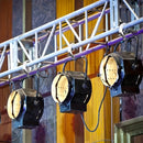 7pcs Ganchos de luz de aluminio ajustables para escenario - Duraderos, portátiles, no requieren batería, ideales para uso al aire libre, equipo de iluminación de escenario | Soporte de luz ajustable | Aluminio duradero