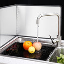 1 protector contra salpicaduras de cocina, protector contra salpicaduras, protector contra salpicaduras de cocina, protector contra salpicaduras antiadherente, protector contra salpicaduras de metal, protectores térmicos para estufas, aparatos de cocina