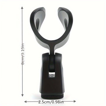 2 soportes de micrófono ajustables para micrófono de escritorio, soporte de micrófono con clip para montaje en el suelo, micrófono Eid Al-Adha Mubarak