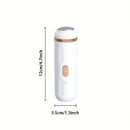 Eliminador de piel muerta eléctrico, dispositivo profesional de eliminación eléctrica, herramienta de cuidado de pies electrónica portátil recargable para pies suaves y sedosos - Regalo perfecto para piel áspera, agrietada y seca, ideal para regalar a fa