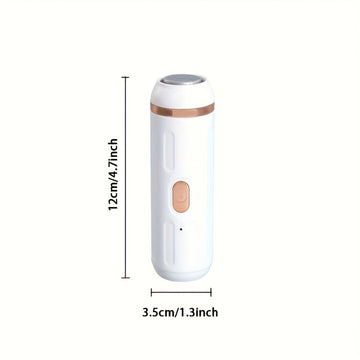 Eliminador de piel muerta eléctrico, dispositivo profesional de eliminación eléctrica, herramienta de cuidado de pies electrónica portátil recargable para pies suaves y sedosos - Regalo perfecto para piel áspera, agrietada y seca, ideal para regalar a fa