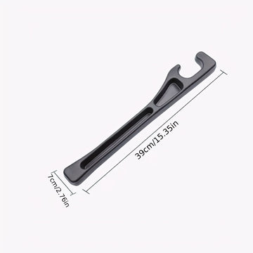 Pack de 2 Rellenos para Espacios del Asiento del Coche - Protectores Anticaída, Diseño Ergonómico en Plástico Duradero, Fácil Instalación para Autos Camiones y SUVs, Organizador de Consola Central y Espacio entre Asientos, Caja de Almacenamiento de Resid